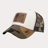 JK American Flag Trucker Hat