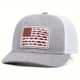 JK American Flag Trucker Hat