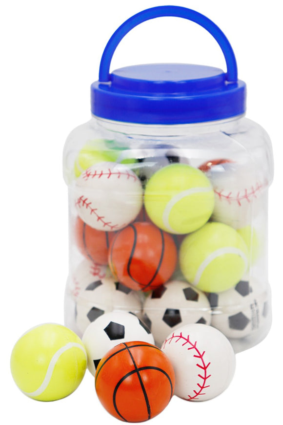 Sports Polymer Bouncy Stress Ball