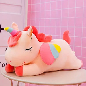 Rainbow Unicorn Pillow