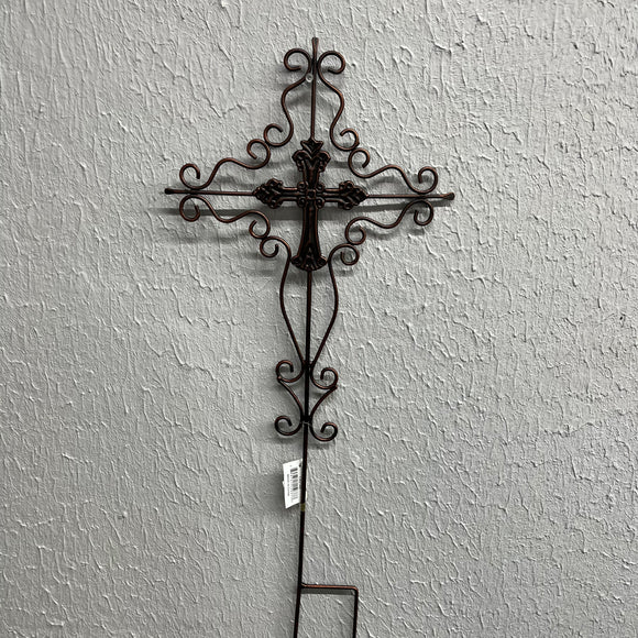 RW Metal Cross Yard Stake