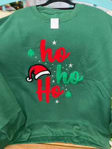 Glitter Applique Christmas Sweaters