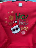 Glitter Applique Christmas Sweaters