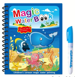 Magic Water Coloring Books with Pen