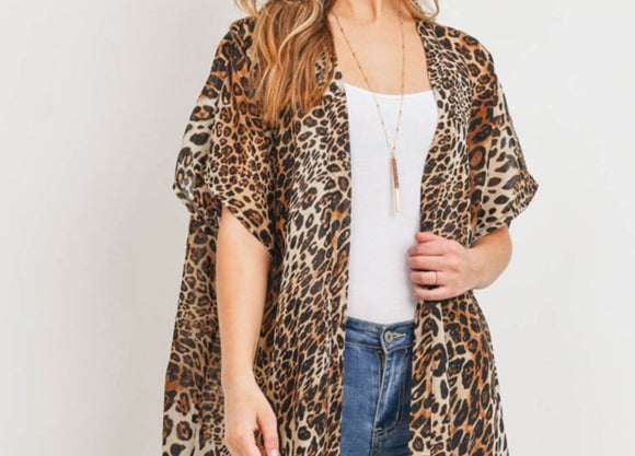 Leopard Kimono