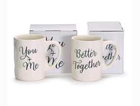 MUG "YOU AND ME" "BETTER TOGETHER"