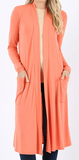 Long Pocket Cardigan