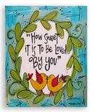 Baxter & Me Canvas & Framed Art 8x10