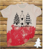 Bleached Christmas Tee (S-2X)