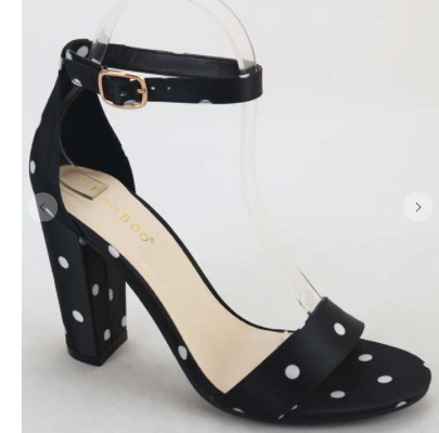 Polka Dot Heel