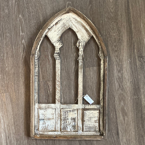 Wooden Church Window