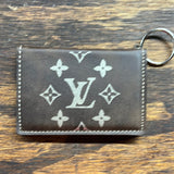 ID Holder Leather KeyChain