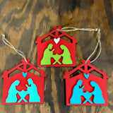 Hanging Wood Ornaments